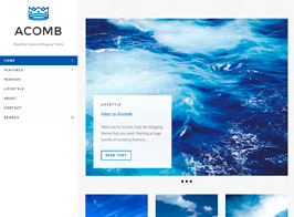 Acomb – Responsive Blogging WordPress Theme