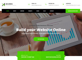 Acumec – Business Multipurpose WordPress Theme