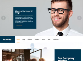 Aduma – Consulting, Finance, Business WordPress Theme