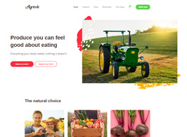 Agricole – Organic Food & Agriculture WordPress Theme