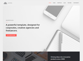Altius Multi-Purpose WordPress Theme with Visual Composer