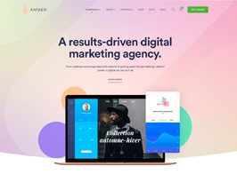 Amber Six – Creative & Multipurpose WordPress Theme