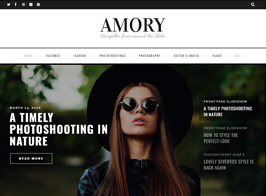 Amory – A Responsive WordPress Blog Theme