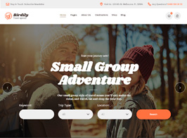 Birdily | Travel Agency & Tour Booking WordPress Theme