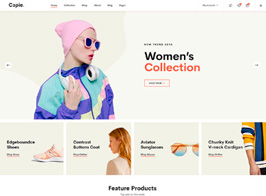 Capie – Minimal Creative WooCommerce WordPress Theme