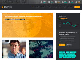 ChainPress | Financial WordPress Business Blog Theme