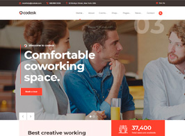 Codesk – Creative Office Space WordPress Theme