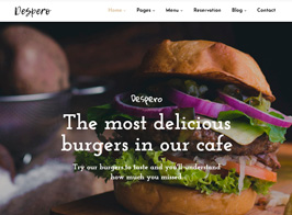 Despero – Cafe & Restaurant WordPress Theme