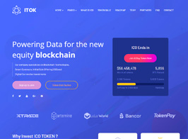 ITok – ICO and Cryptocurrency WordPress Theme