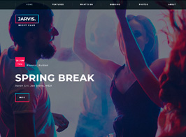 Jarvis – Night Club, Concert, Festival WordPress Theme
