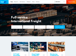 Kargo | Logistics & Transportation WordPress Theme