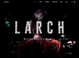Larch – Responsive Minimal Multipurpose WordPress Theme