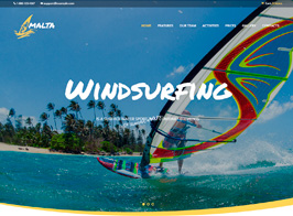 Malta – Windsurfing, Kitesurfing & Wakesurfing Center WordPress Theme