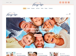 Modern Housewife | Women & Family WordPress Blog Theme