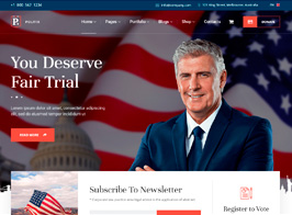 Politix – Political Campaign WordPress Theme