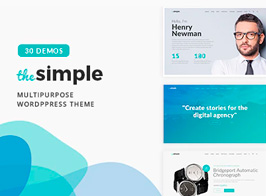 The Simple – Business WordPress Theme