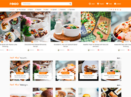 Tasty Food – Recipes & Blog WordPress Theme
