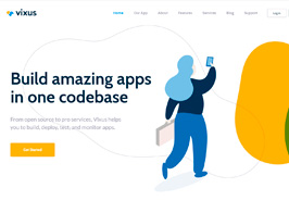 Vixus | Startup & Mobile App WordPress Landing Page Theme