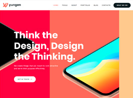 Yungen | Modern Digital Agency Business WordPress Theme
