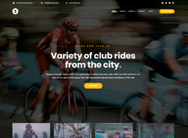 Zapedah – Cycling Club WordPress Theme
