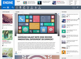 Engine – Drag and Drop News Magazine w/ Minisites