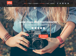 ePix – Fullscreen Photography WordPress Theme