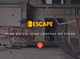 Escape – Real Life Room Escape Game Company WP Theme