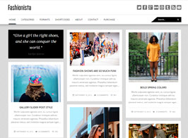 Fashionista – Responsive WordPress Blog Theme