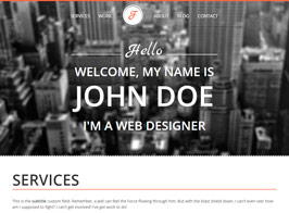 Fffolio – Responsive One Page portfolio