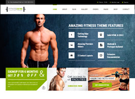 Fitness Zone – Sports, Health, Gym & Fitness Theme