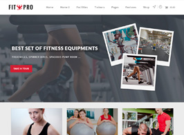 FitPro – Events Fitness Gym Sports WordPress Theme