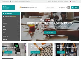 FlatMarket – Multi-Purpose WooCommerce theme + RTL