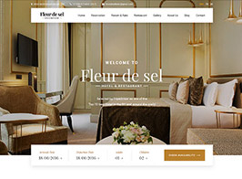 Fleurdesel – Hotel Booking WordPress Theme