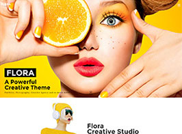 Flora – Responsive Creative WordPress Theme