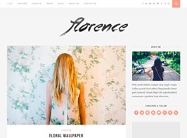 Florence – A Responsive WordPress Blog Theme