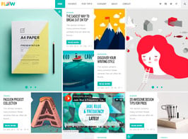 Flow – A Fresh Creative Blog Theme