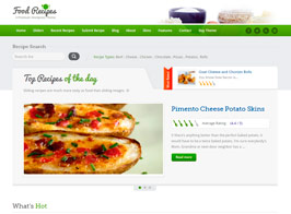 Food Recipes – WordPress Theme