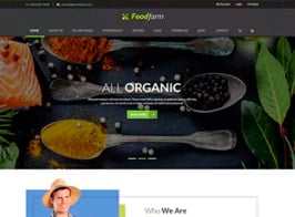FoodFarm – WordPress Theme for Farm, Farm Services and Organic Food Store