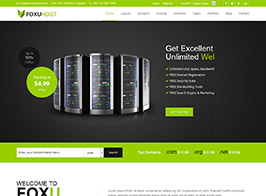 Foxuhost Hosting WordPress Theme
