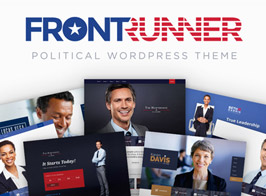 FrontRunner – Political WordPress Theme