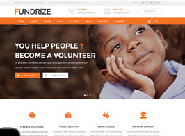 Fundrize | Responsive Donation & Charity WordPress Theme
