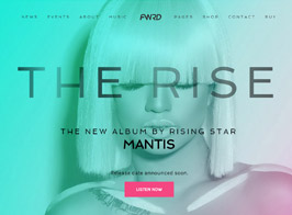 FWRD – Music Band & Musician WordPress Theme
