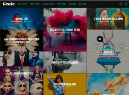 Genie – Personal Blog Theme