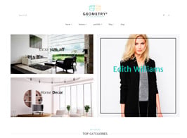 Geometry | Interior Design & Furniture Shop WordPress Theme
