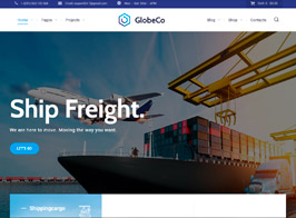 GlobeCo – Transportation & Logistics WordPress Theme