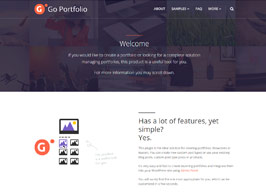 Go Portfolio – WordPress Responsive Portfolio