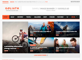 Goliath – Ads Optimized News & Reviews Magazine