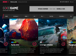 GoodGame – Twitch Integrated WordPress Gaming News Magazine