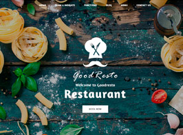 GoodResto – Restaurant WordPress Theme + Woocommerce