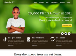 Green Earth – Environmental WordPress Theme